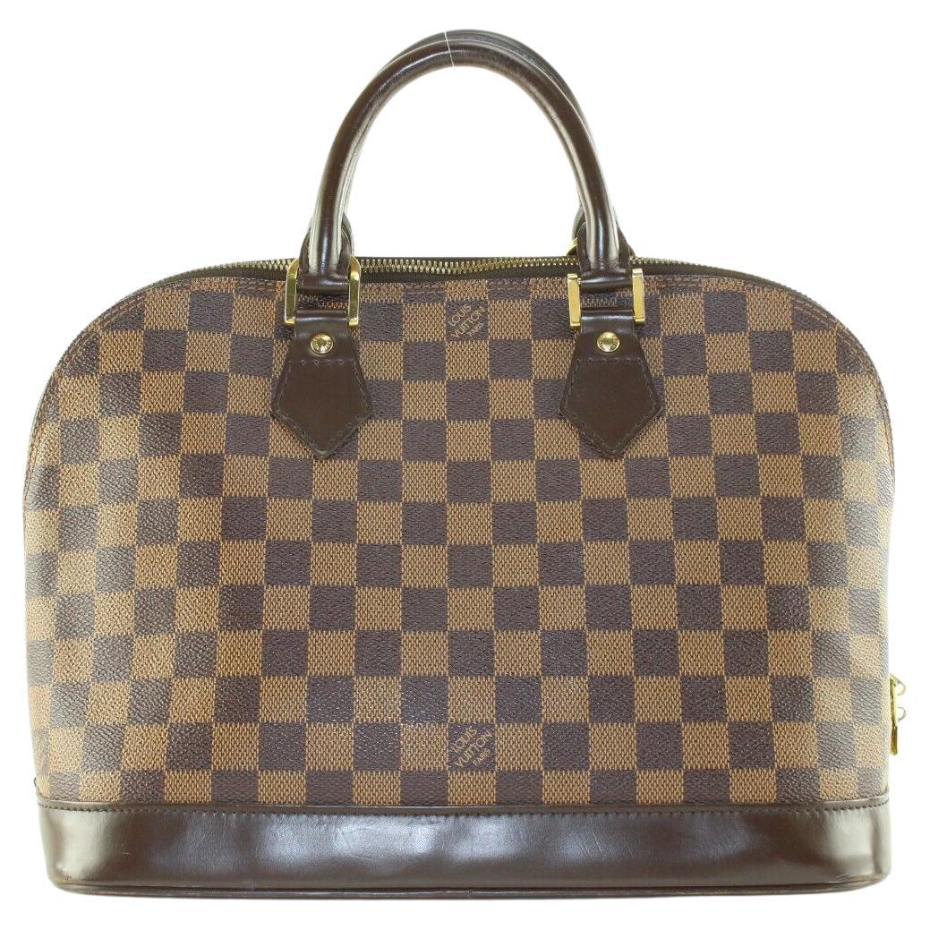 Louis Vuitton Alma Monogram customized Minnie&Mickey by the artist PatBo  ! For Sale at 1stDibs