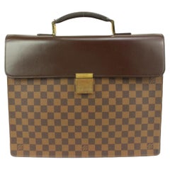 Louis Vuitton Damier Ebene Altona PM Attache Briefcase 58lk421s