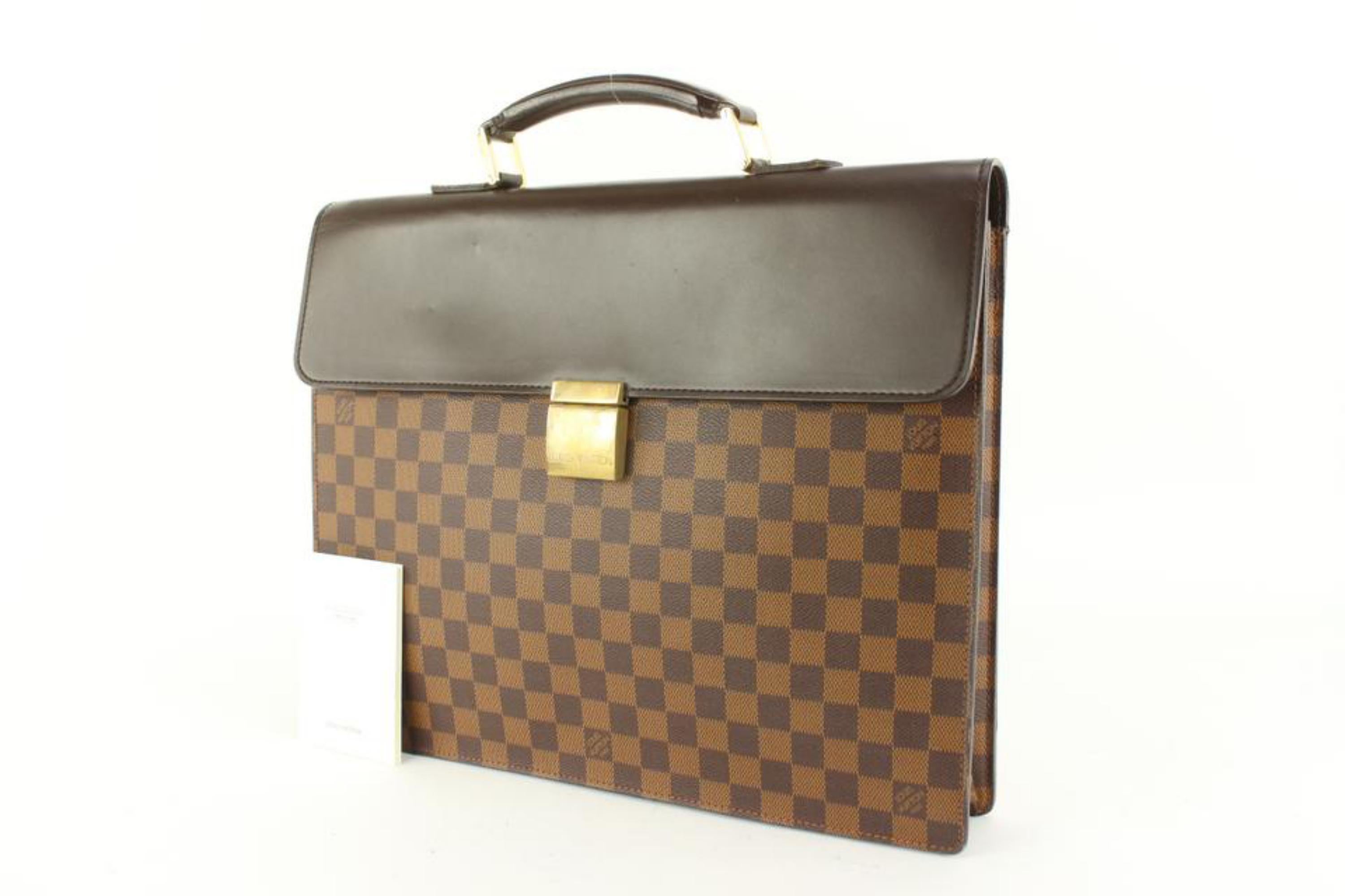 Louis Vuitton Damier Ebene Altona PM Briefcase Attache 47lz428s 7