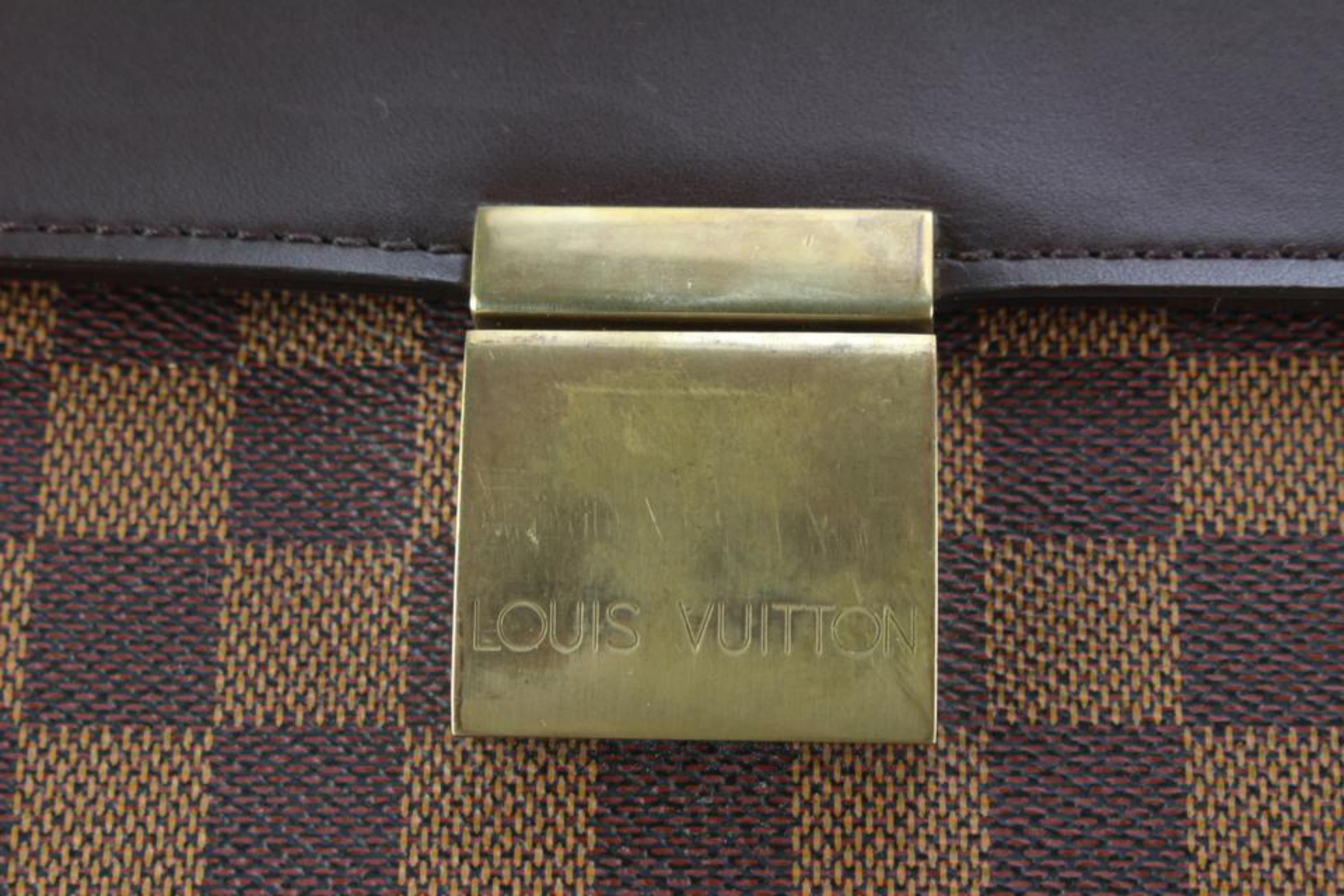 Louis Vuitton Damier Ebene Altona PM Briefcase Attache 47lz428s In Good Condition In Dix hills, NY