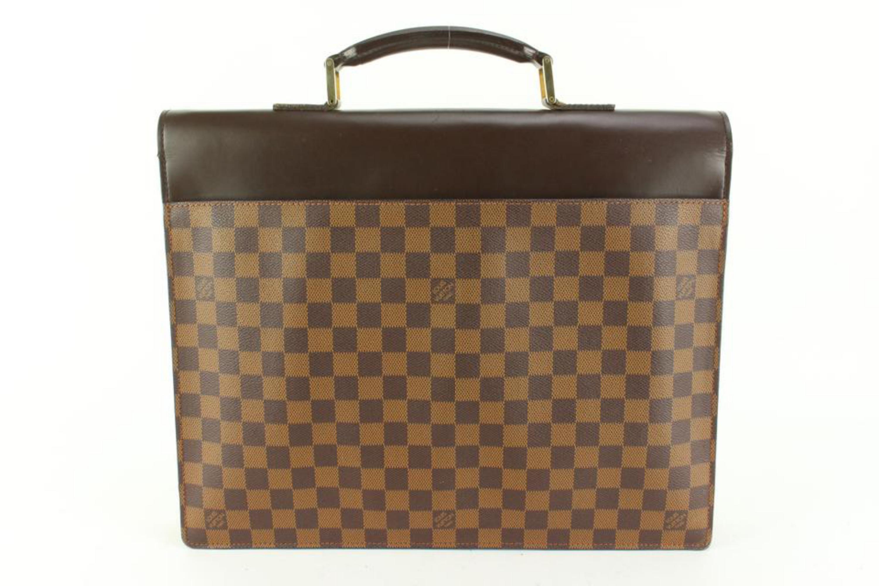 Louis Vuitton Damier Ebene Altona PM Briefcase Attache 47lz428s 2