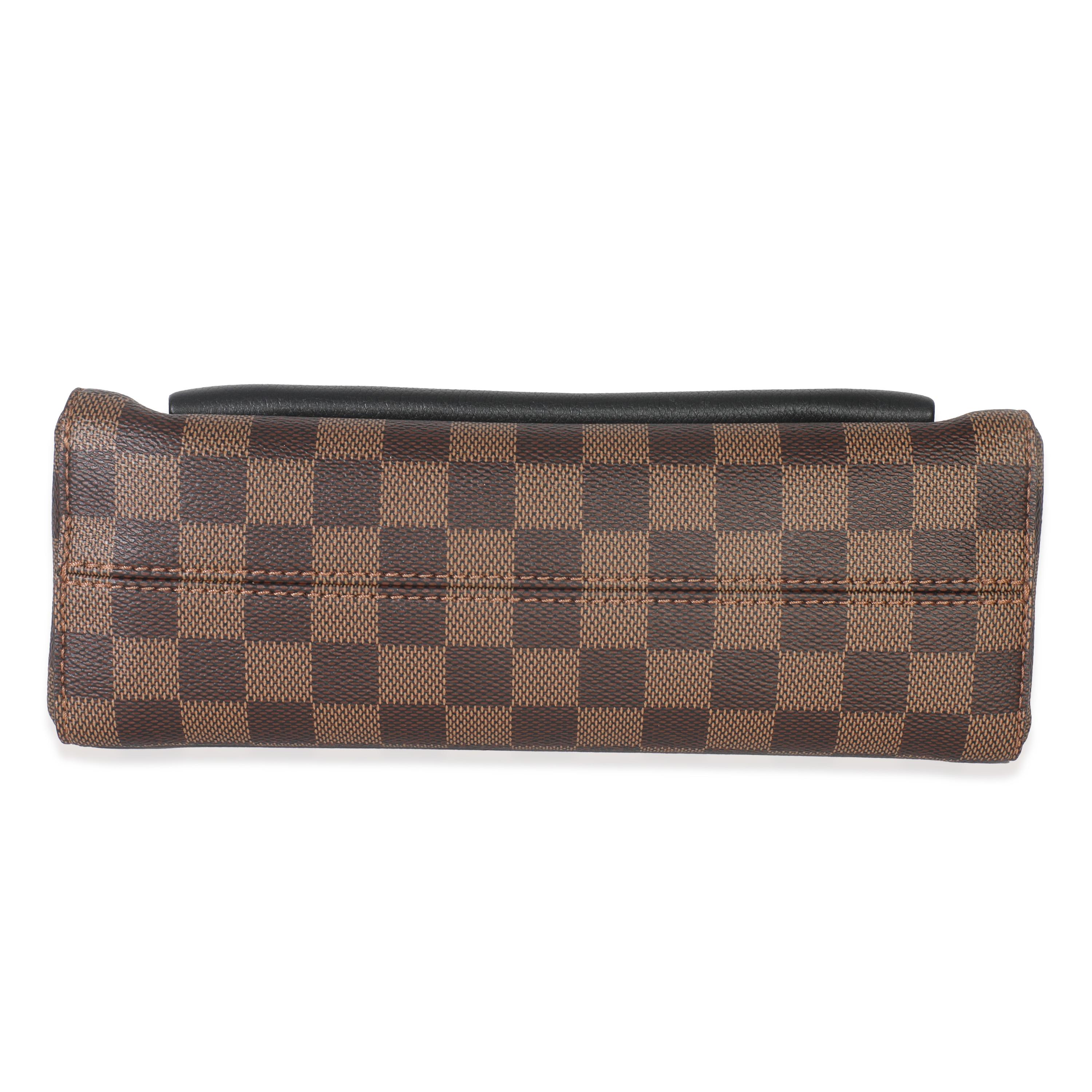 Louis Vuitton Damier Ebene et Black Vavin PM en vente 3