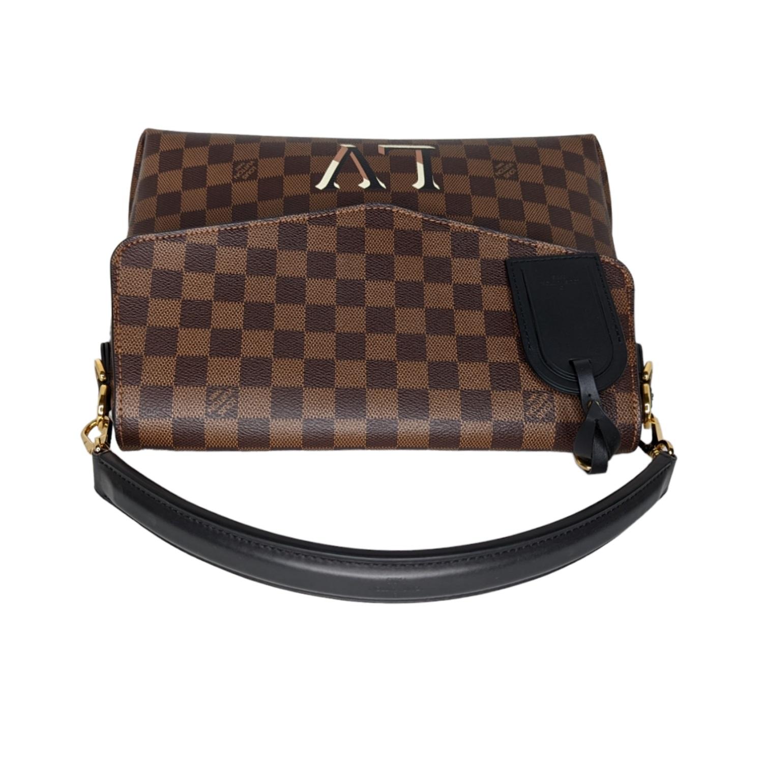 Women's Louis Vuitton Damier Ebene Beaubourg MM Bag