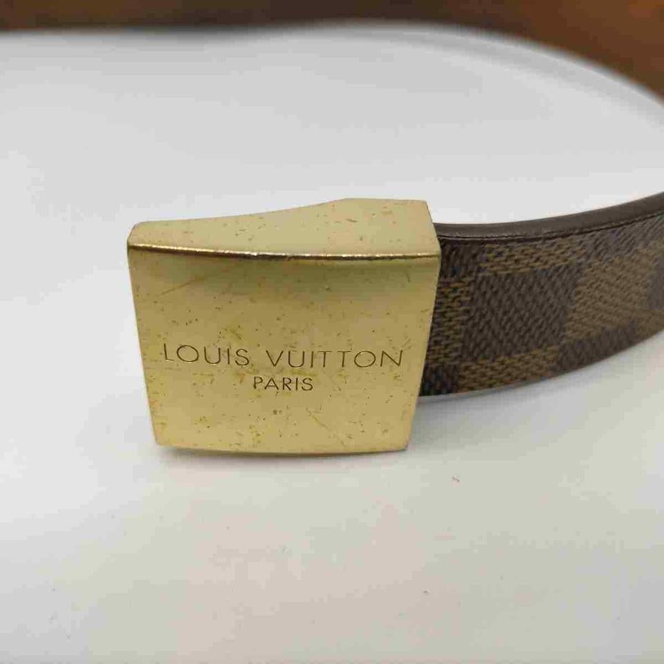 Louis Vuitton Damier Ebene Belt Ceinture Carre 860338 2