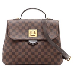 Used Louis Vuitton Damier Ebene Bergamo MM