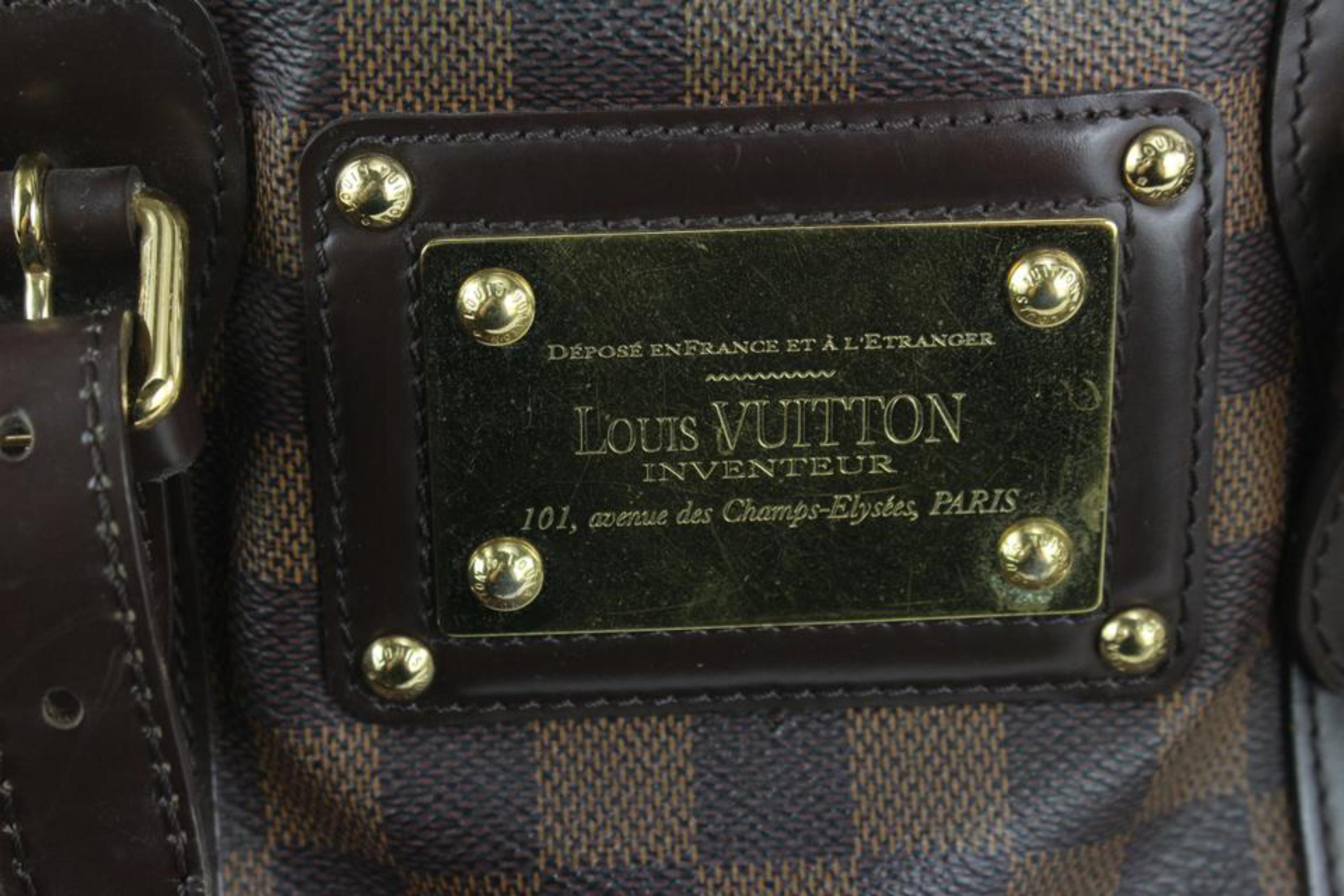 Women's Louis Vuitton Damier Ebene Berkeley Boston Speedy 1LV1108