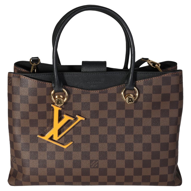 Pre Owned Louis Vuitton Lv Riverside Handbag Damier