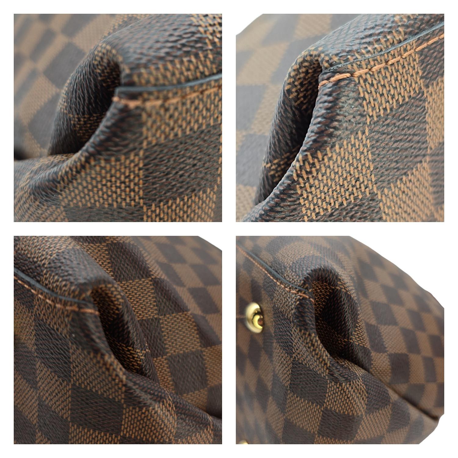 Louis Vuitton Damier Ebene Black Calfskin Maida Hobo 6