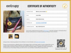 Louis Vuitton Damier Ebene Black Calfskin Maida Hobo