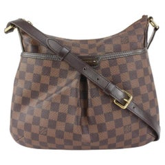 Vintage Louis Vuitton Damier Ebene Bloomsbury PM Crossbody Bag 86lvs727