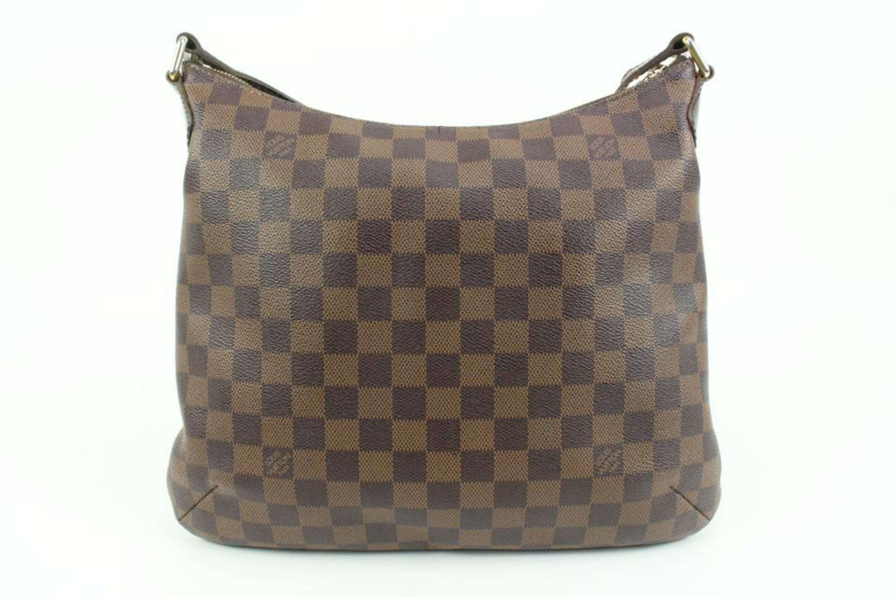 Louis Vuitton Damier Ebene Bloomsbury PM Crossbody Bag 9lk412s In Good Condition In Dix hills, NY