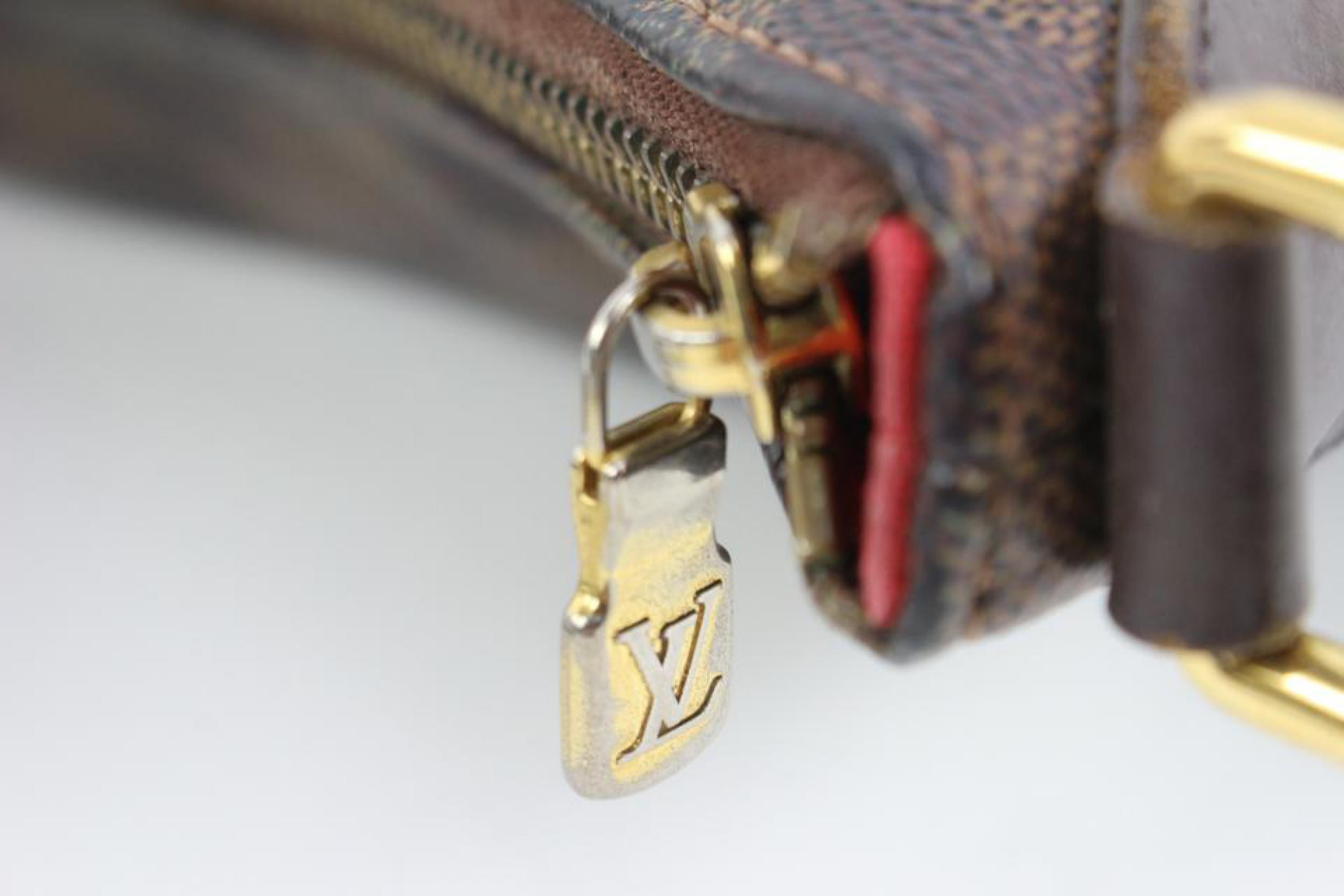 Sac à bandoulière Louis Vuitton Damier Ebene Bloomsbury PM 3L75a en vente 2