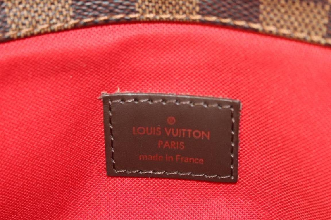 Louis Vuitton Damier Ebene Bloomsbury PM Crossbody Odeon 831lv55 In Good Condition In Dix hills, NY