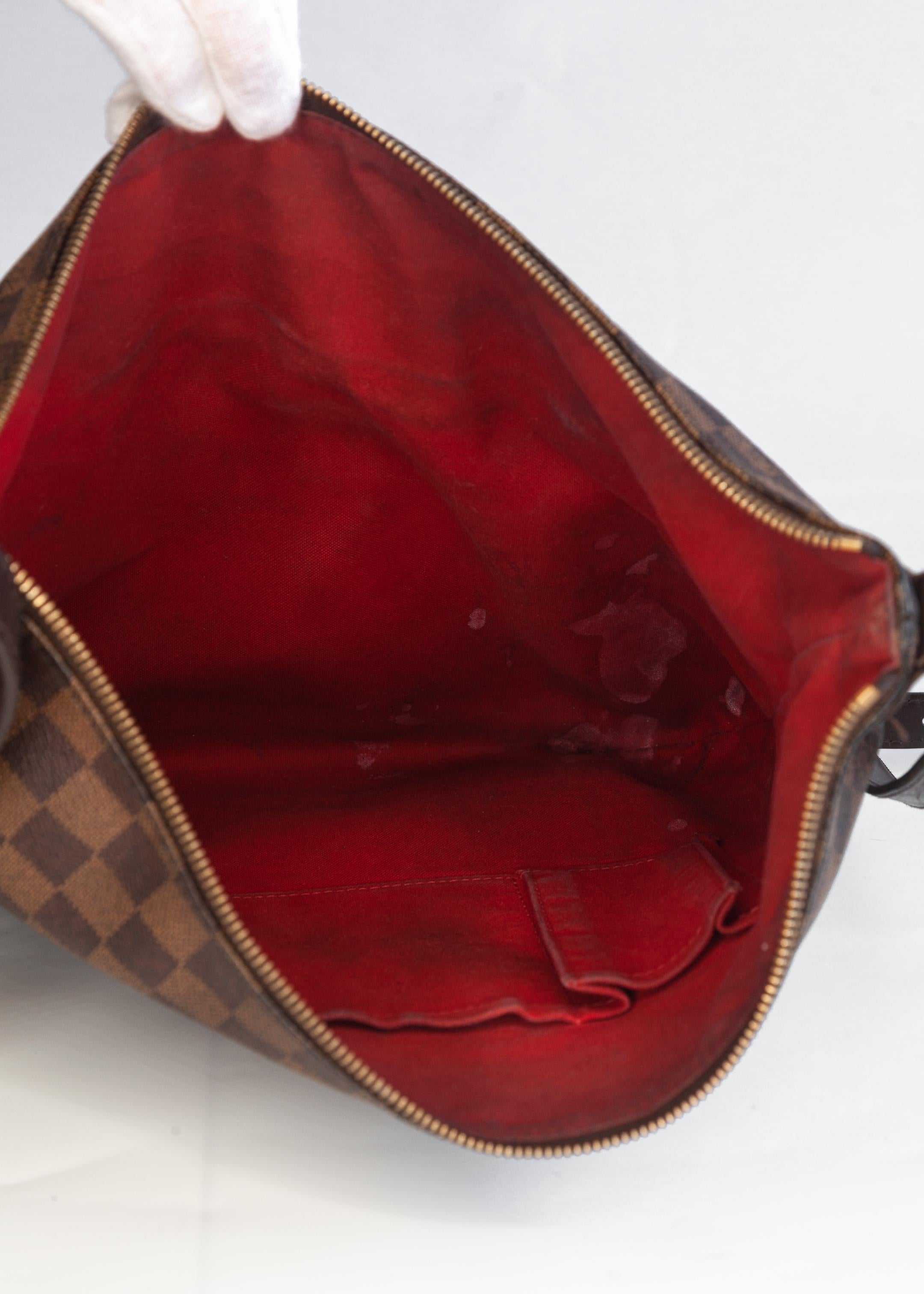 Louis Vuitton Damier Ebene Bloomsbury PM Bag In Good Condition In Montreal, Quebec