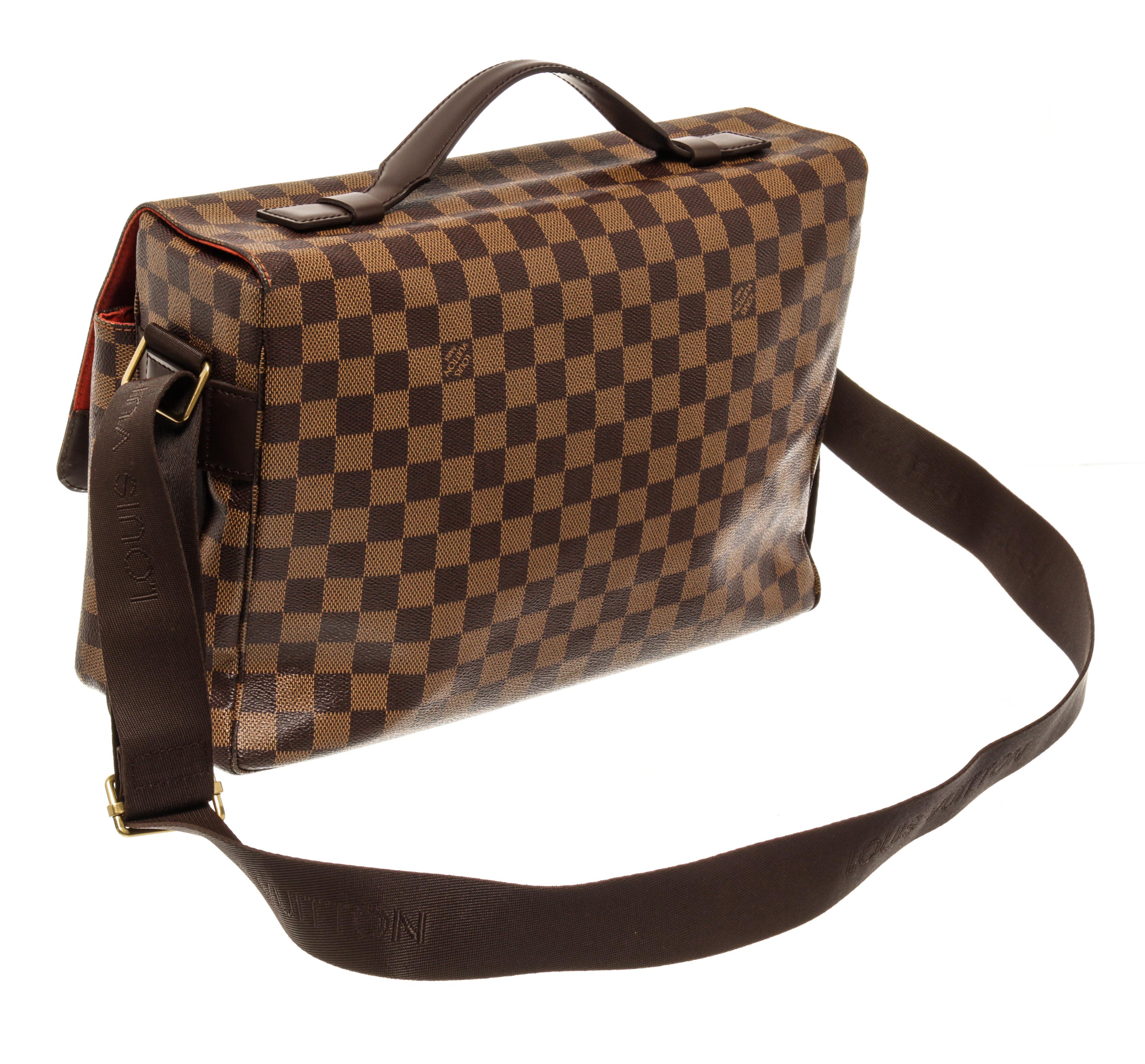 Louis Vuitton Damier Ebene Broadway Crossbody Bag In Good Condition In Irvine, CA