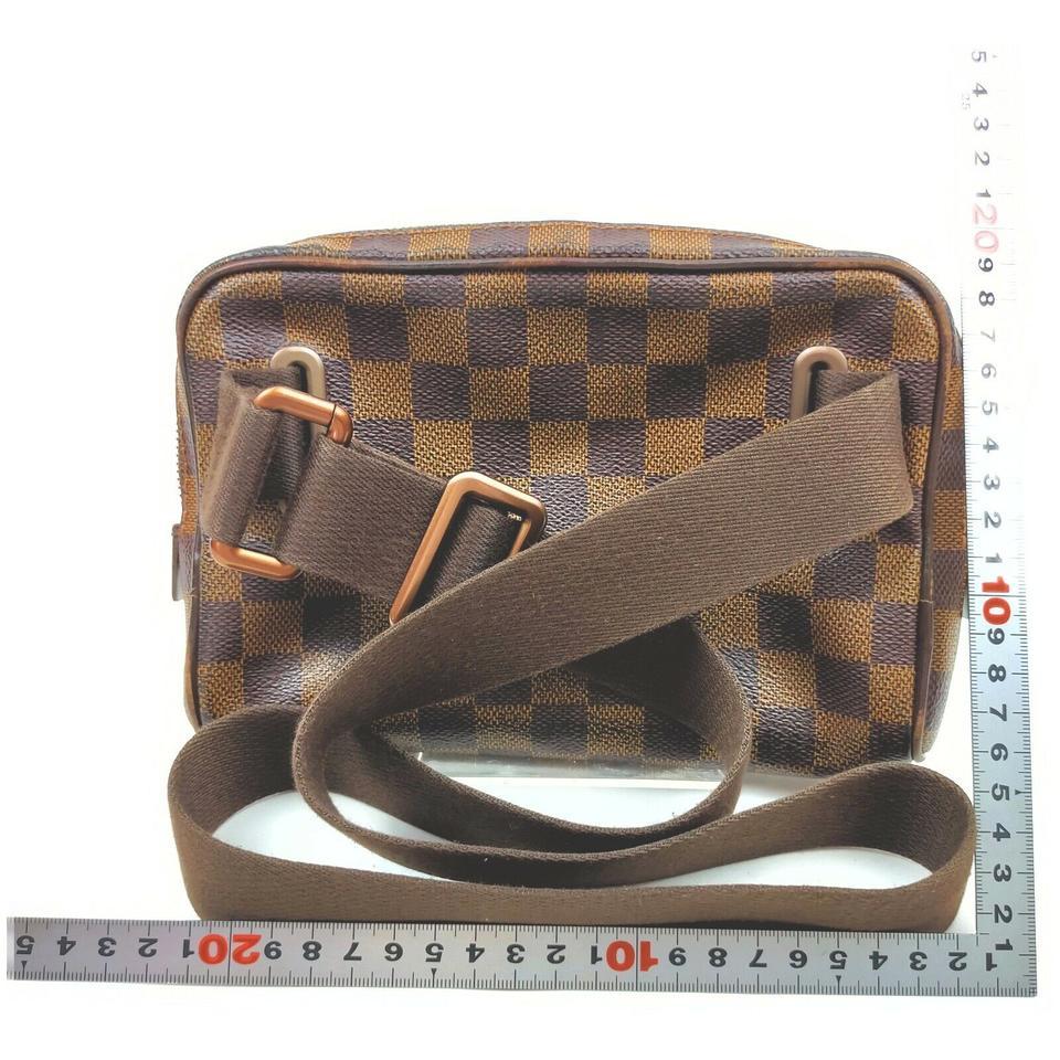 Louis Vuitton Damier Ebene Brooklyn Bumbag Waist Pouch Fanny Pack Belt Bag For Sale 1