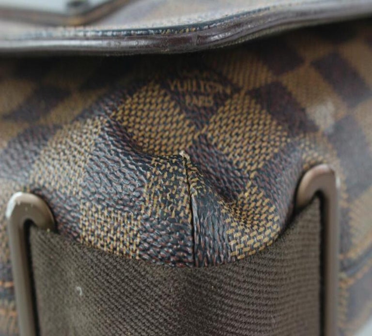 Louis Vuitton Damier Ebene Brooklyn PM Brown Cloth ref.733135 - Joli Closet