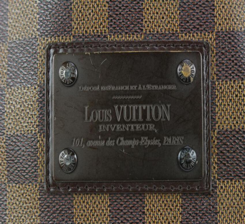 Louis Vuitton Damier Ebene Brooklyn PM Crossbody Table Bag 93lv96 2
