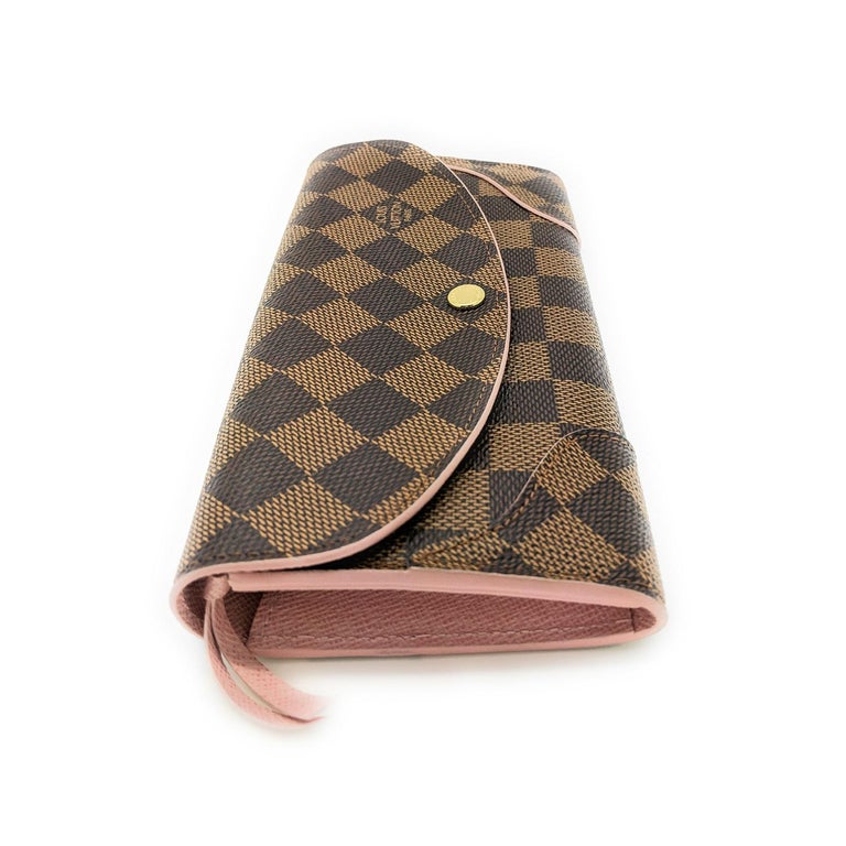 Louis Vuitton Damier Ebene Caissa Wallet In Good Condition For Sale In Scottsdale, AZ