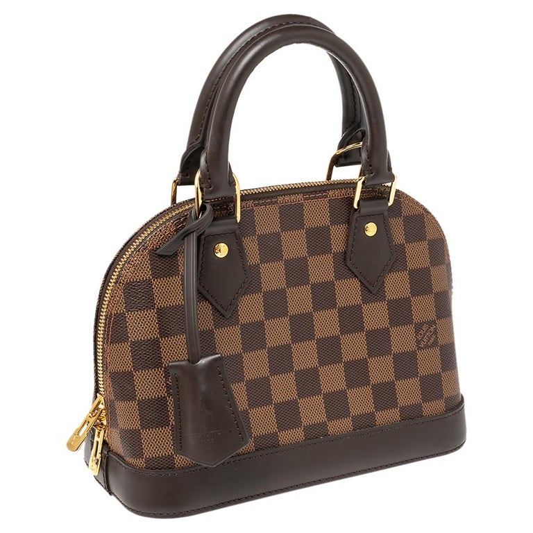 Louis Vuitton Pre-Owned Alma Bb 2way Hand Bag in Brown