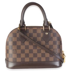 Louis Vuitton Damier Ebene Canvas Alma BB