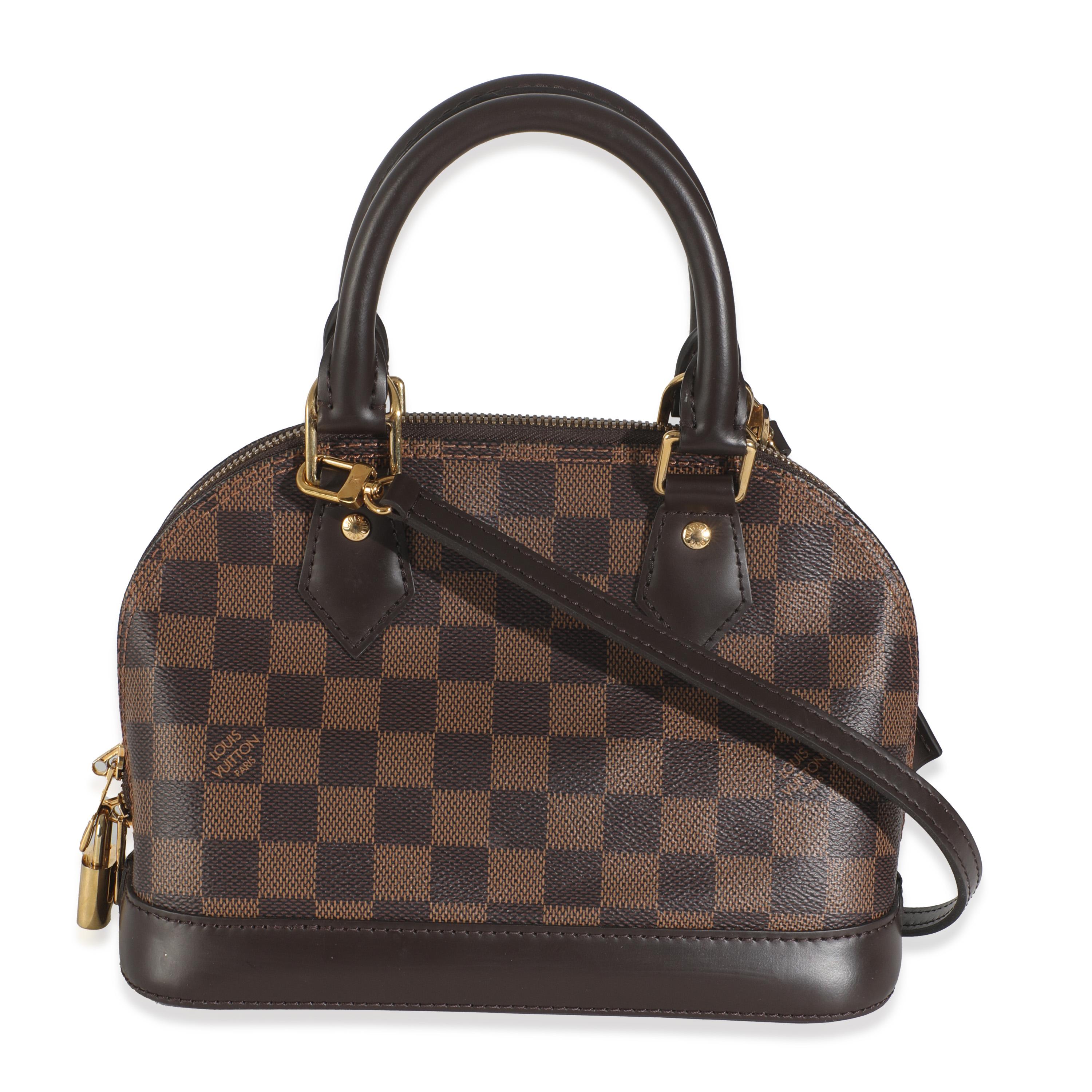 Louis Vuitton Damier Ebene Canvas Alma BB in vendita 3
