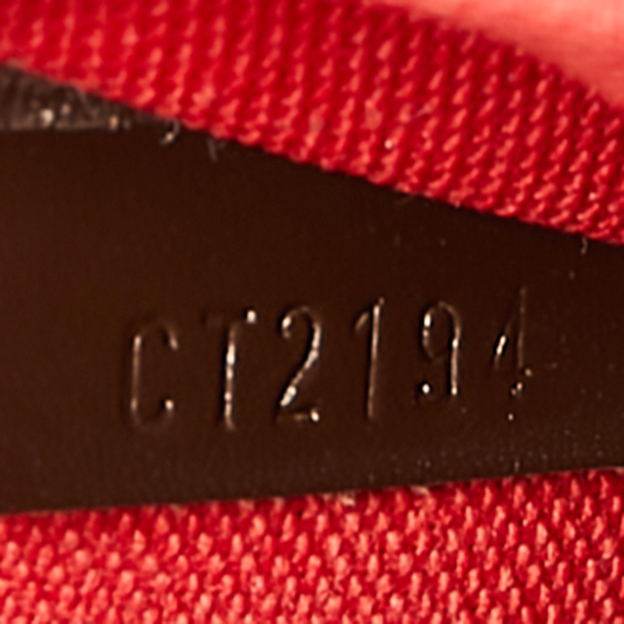 Louis Vuitton Damier Ebene Canvas Alma PM Bag 5