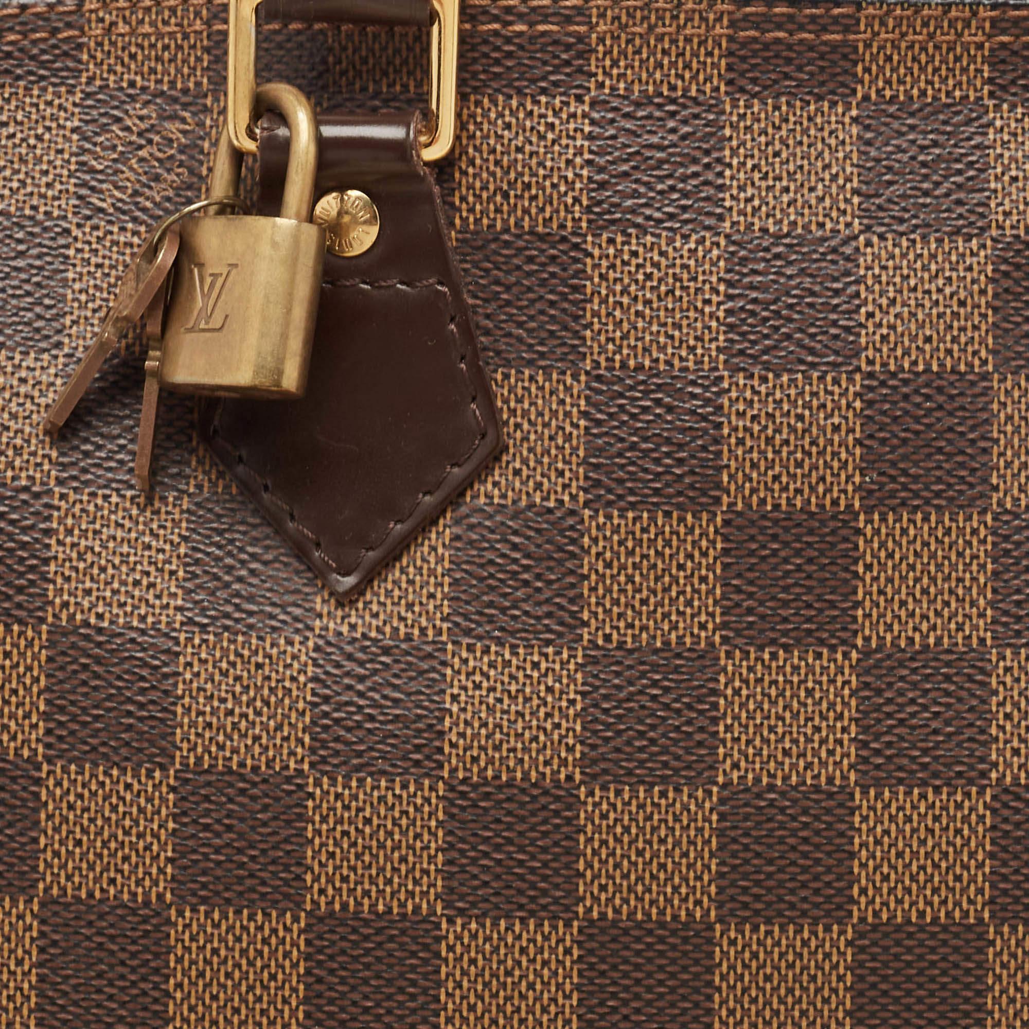 Women's Louis Vuitton Damier Ebene Canvas Alma PM Bag