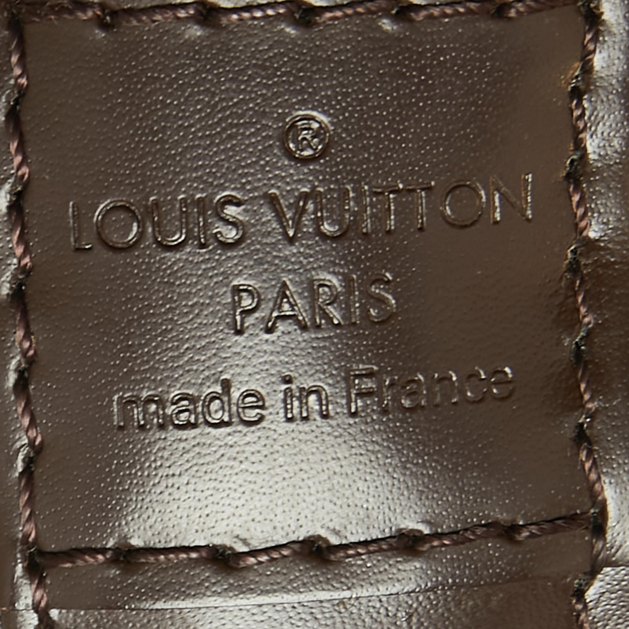 Louis Vuitton Damier Ebene Canvas Alma PM Bag 1