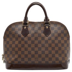 Louis Vuitton Damier Ebene Canvas Alma PM Bag