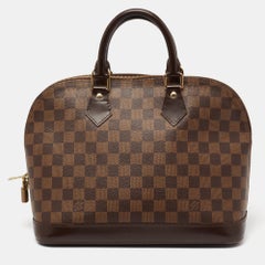 Louis Vuitton Damier Ebene Canvas Alma PM Bag