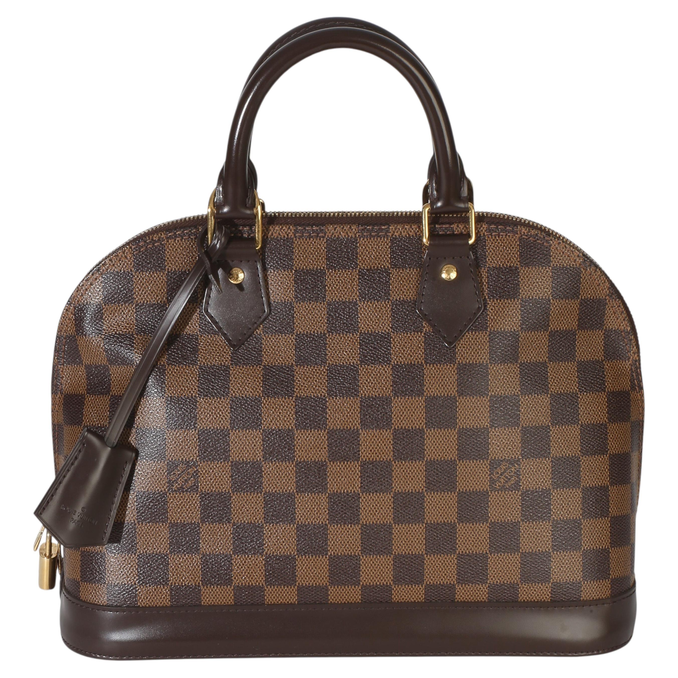 Louis Vuitton Damier Ebene Canvas Alma PM