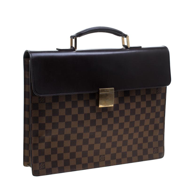 Louis Vuitton Damier Ebene Canvas Altona Briefcase GM 4