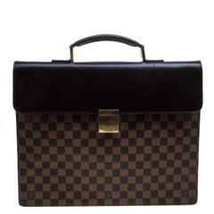 Louis Vuitton Damier Ebene Canvas Altona Briefcase GM