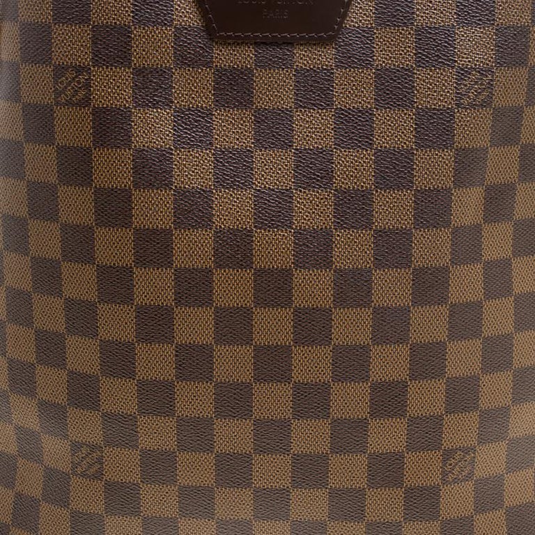 Louis Vuitton Damier Ebene Canvas and Leather Cabas Rivington GM