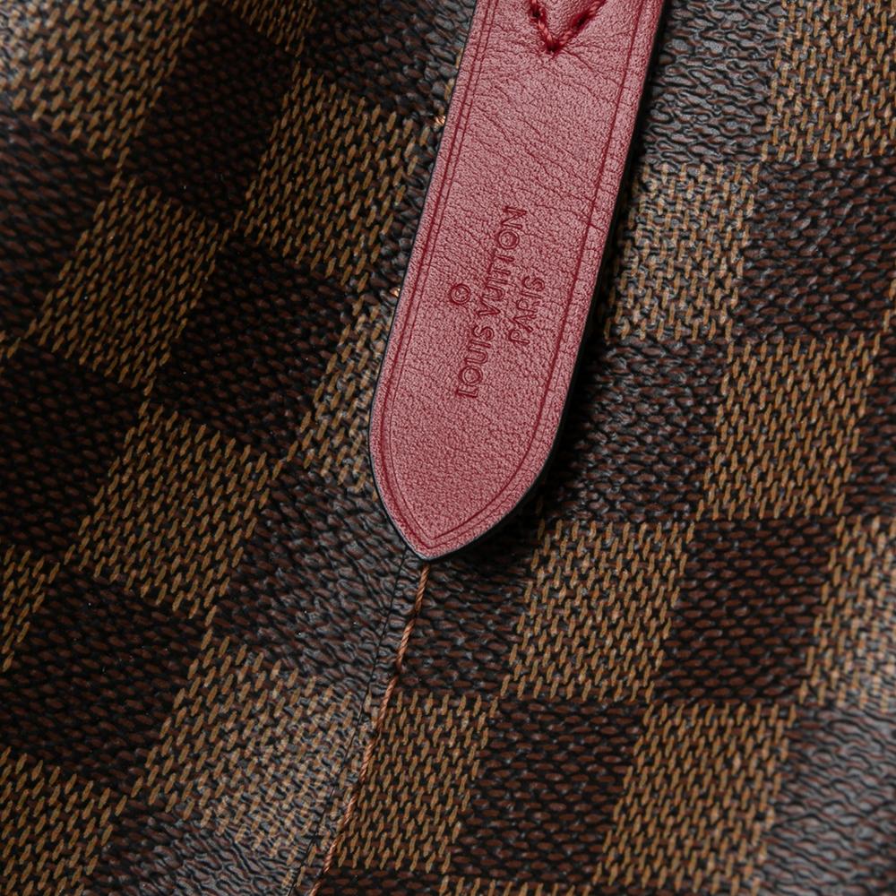Women's Louis Vuitton Damier Ebene Canvas and Leather NeoNoe Bag