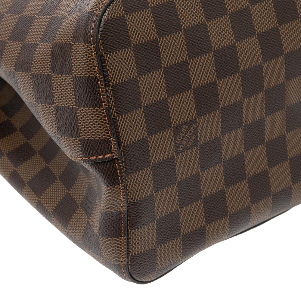 Louis Vuitton Damier Ebene Canvas and Leather NeoNoe Bag 2