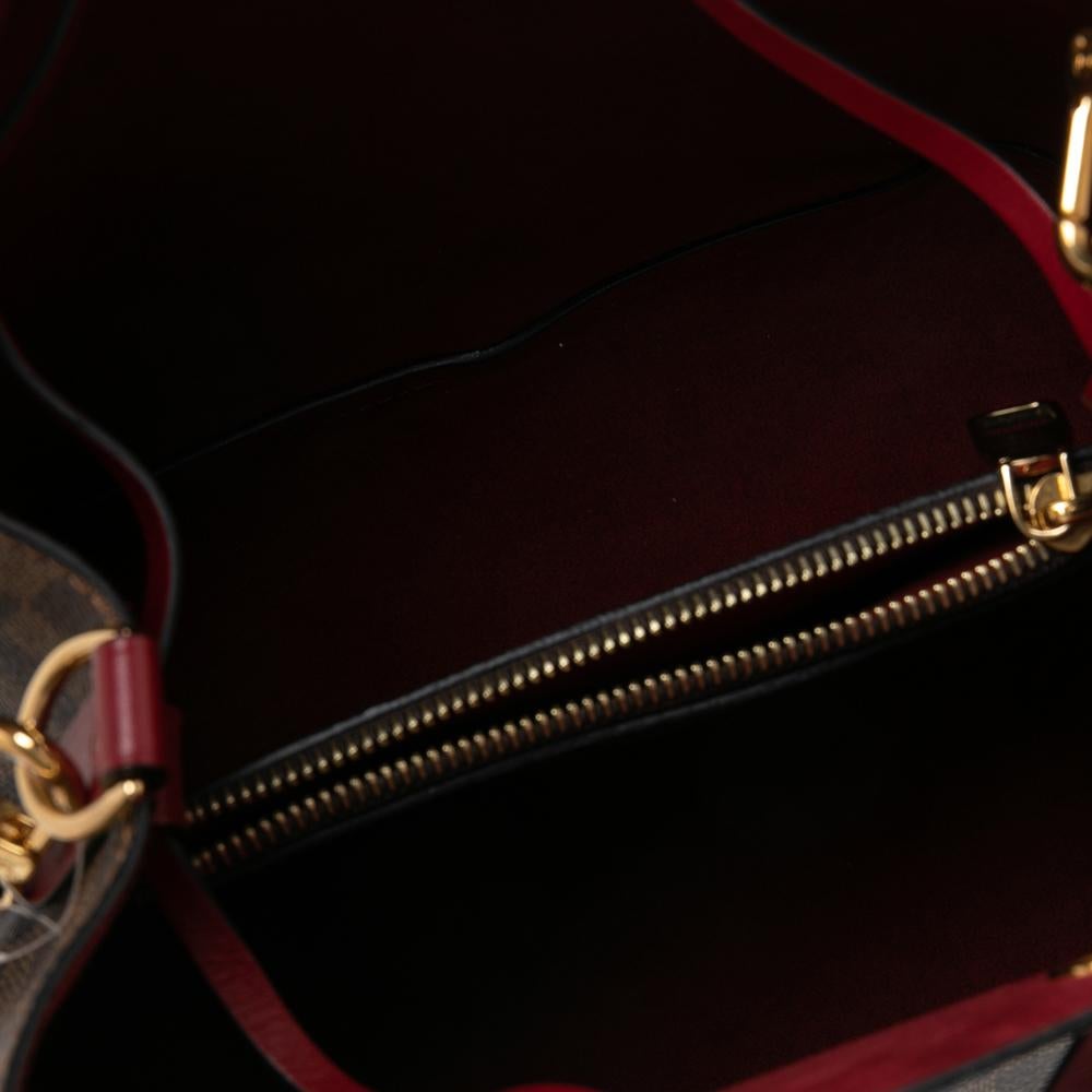 Louis Vuitton Damier Ebene Canvas and Leather NeoNoe Bag 2