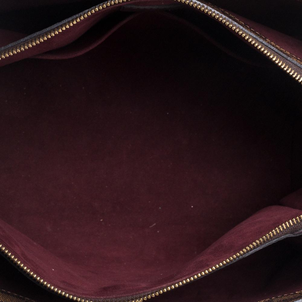 Louis Vuitton Damier Ebene Canvas and Leather Normandy Bag 6