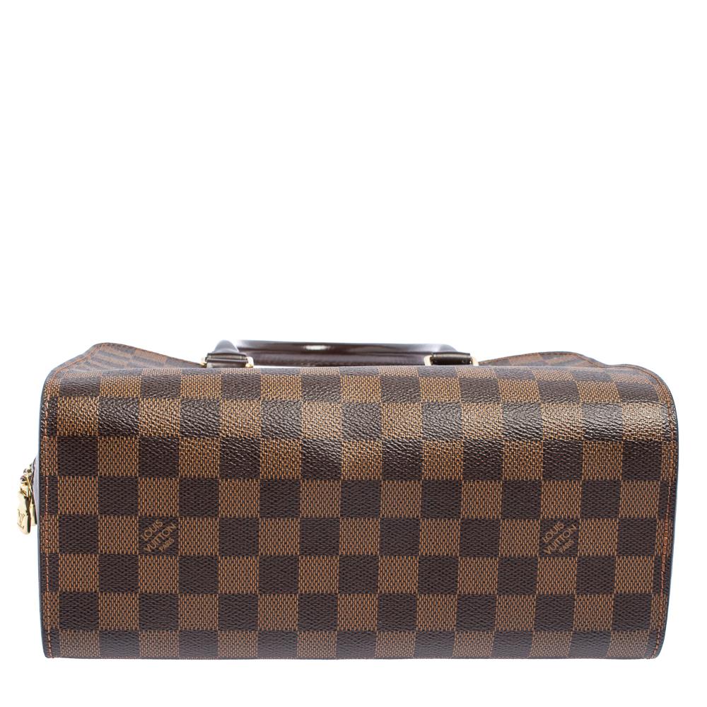 louis vuitton damier ebene triana bag