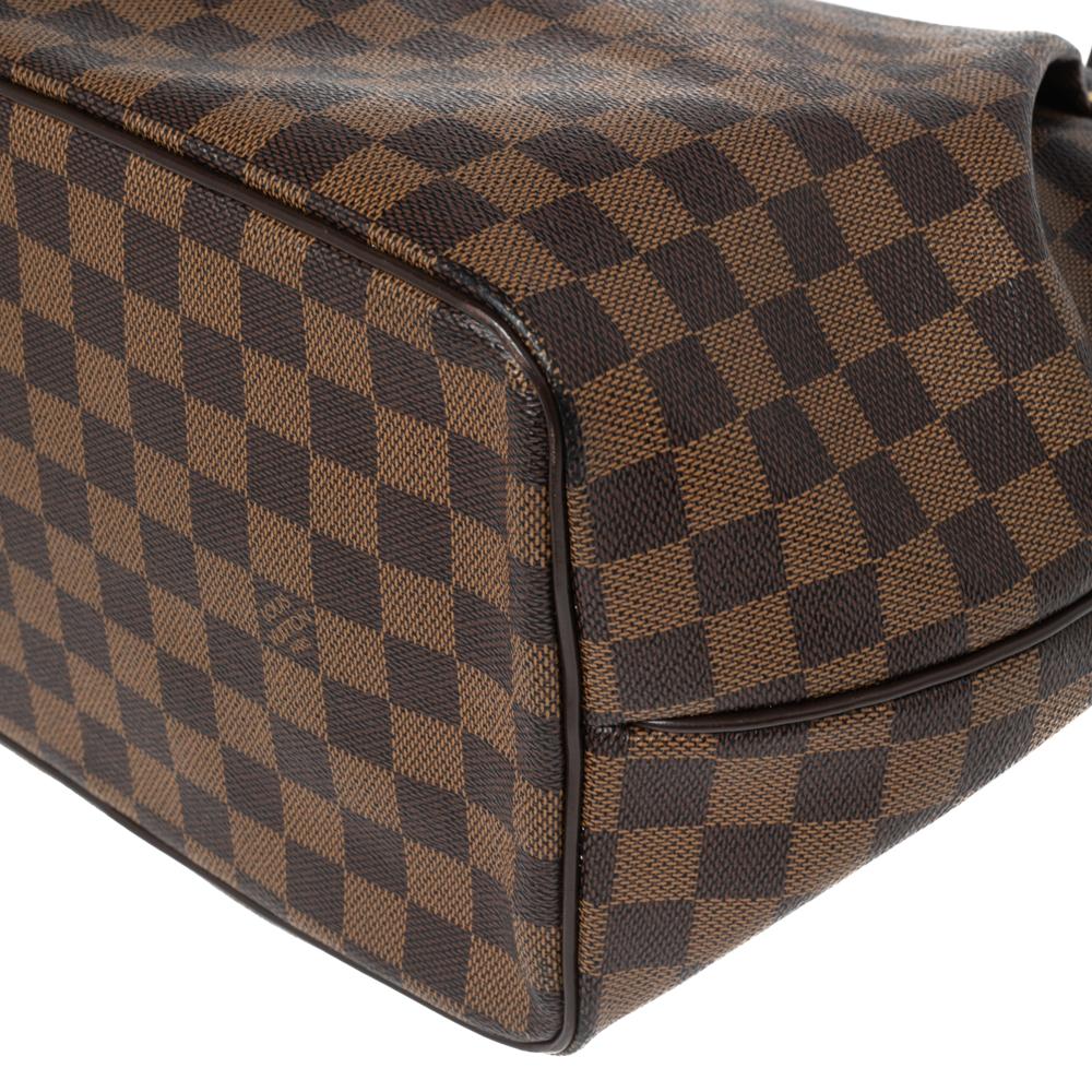 Louis Vuitton Damier Ebene Canvas and Leather Westminister GM Bag 4