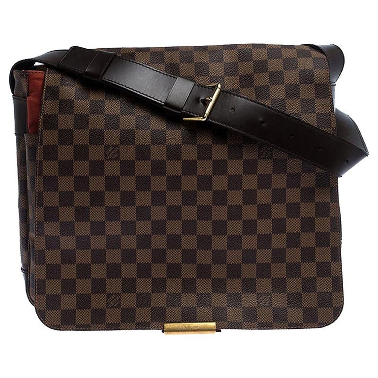 Louis Vuitton Damier Ebene Canvas Bastille Messenger Bag For Sale at ...