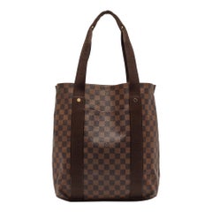 Sac cabas Beaubourg en toile damier ébène Louis Vuitton
