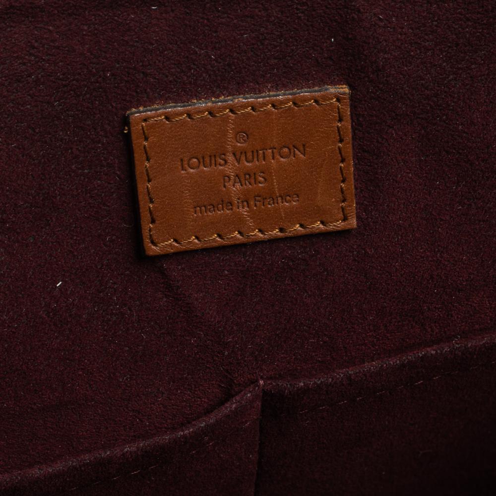 Louis Vuitton Damier Ebene Canvas Belmont Bag 2