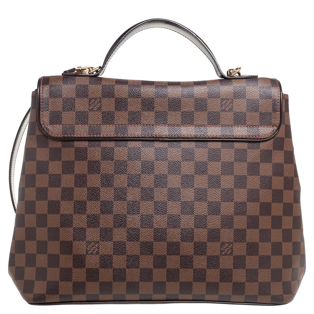 Louis Vuitton Damier Ebene Canvas Bergamo GM Bag 3