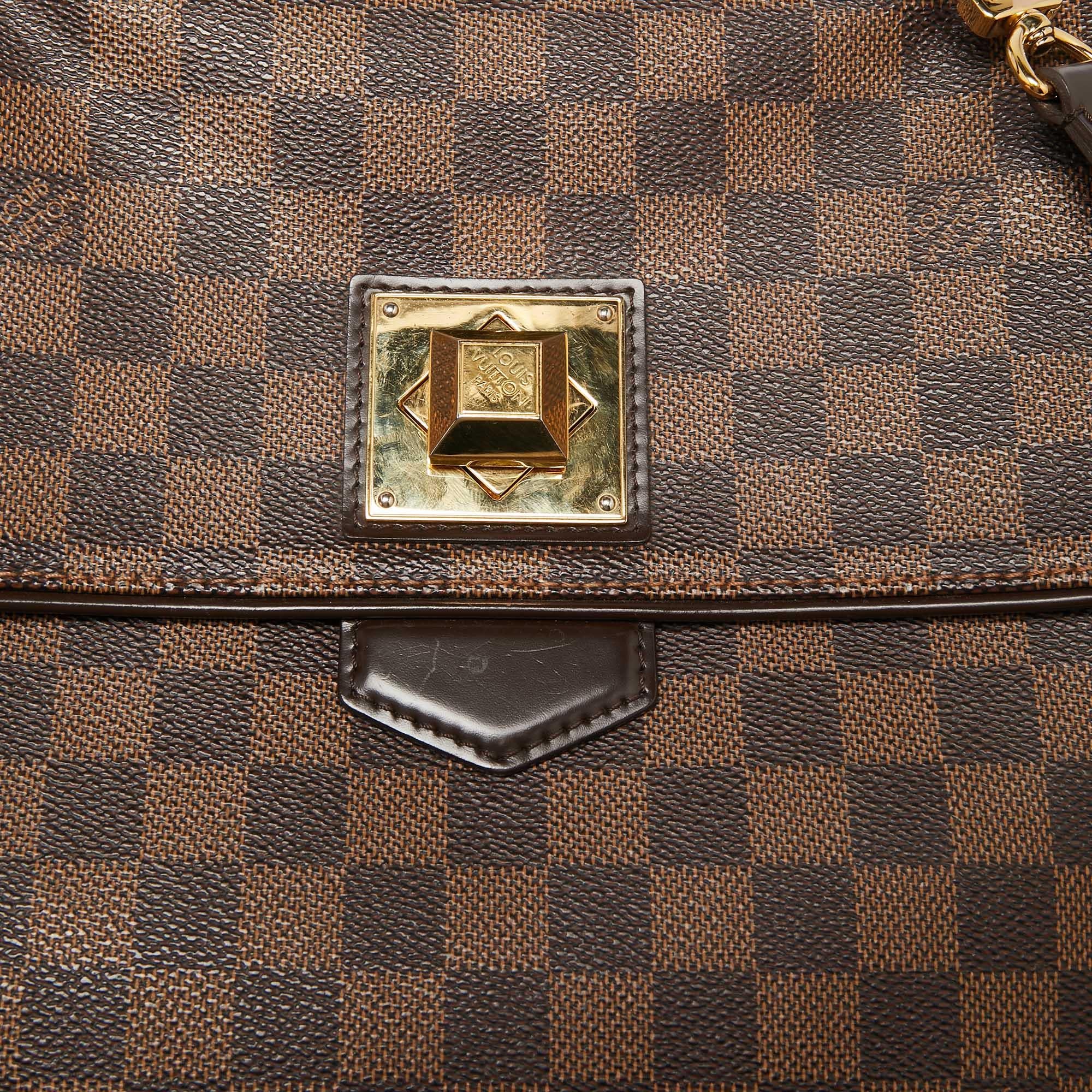 Sac Bergamo MM en toile damier ébène Louis Vuitton 5