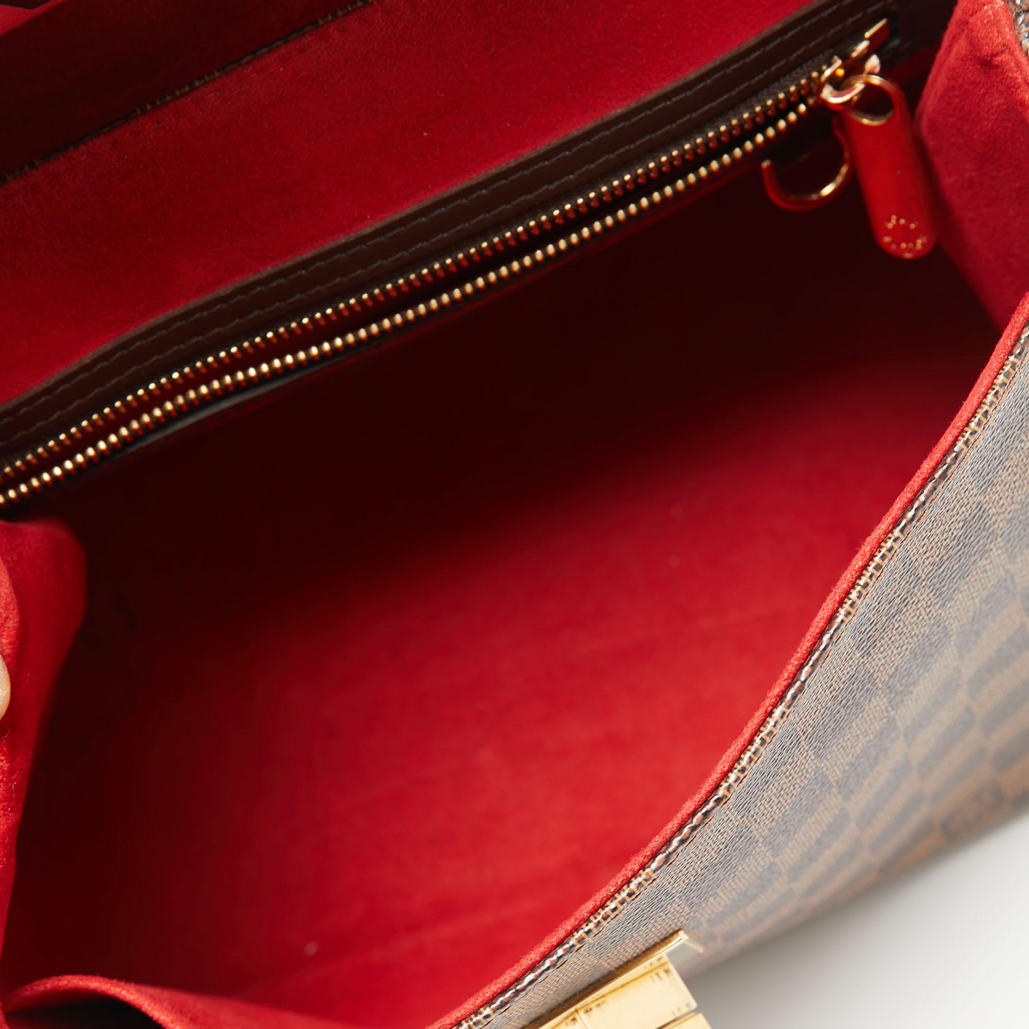 Sac Bergamo MM en toile damier ébène Louis Vuitton 6