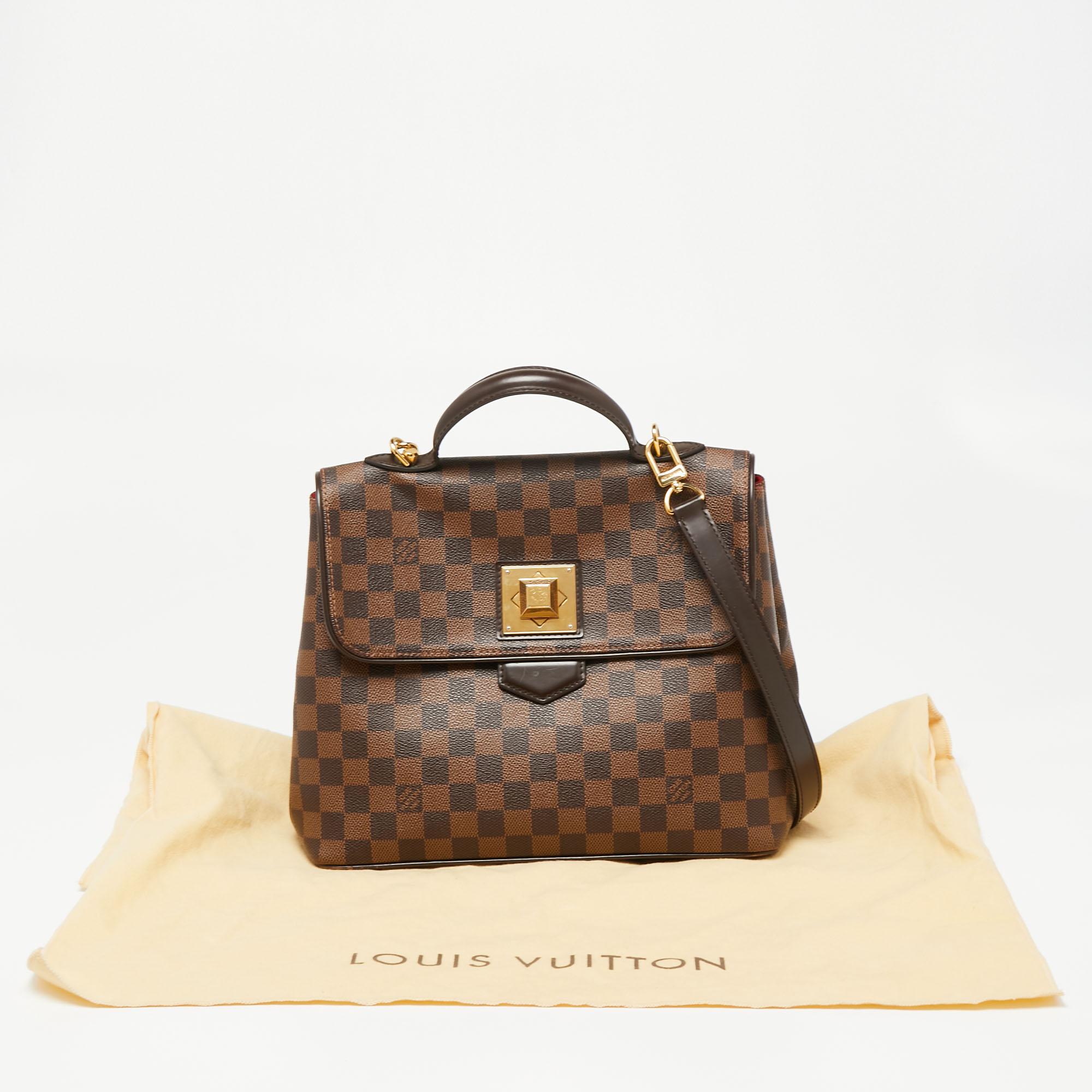 Sac Bergamo MM en toile damier ébène Louis Vuitton 8