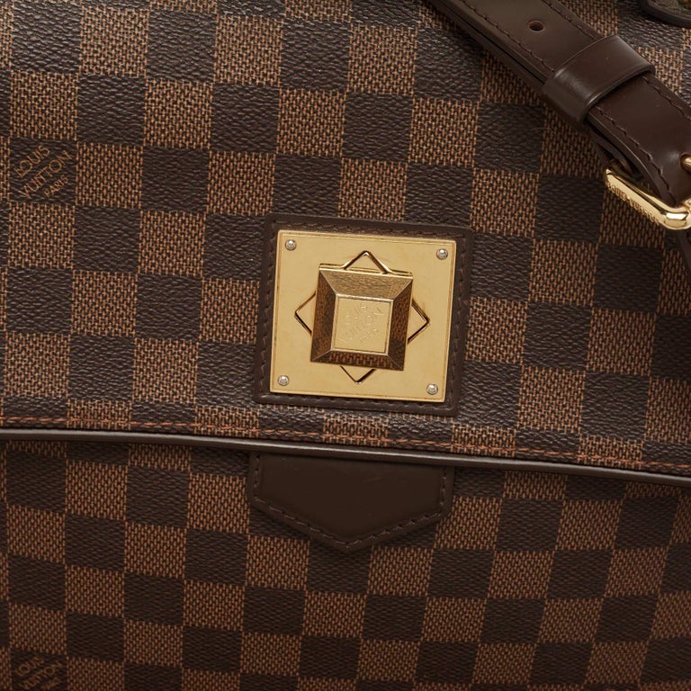 Louis Vuitton, Bags, Louis Vuitton Damier Ebene Canvas Bergamo Mm Bag