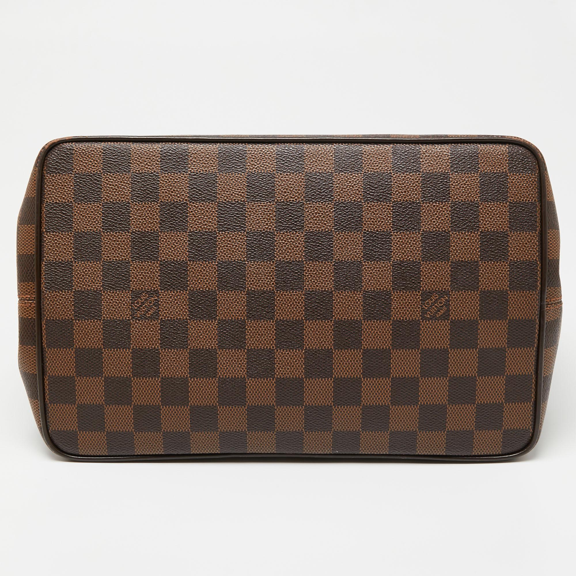  Sac Bergamo MM en toile damier ébène Louis Vuitton Pour femmes 